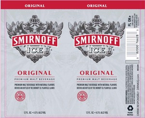 Smirnoff Original December 2013