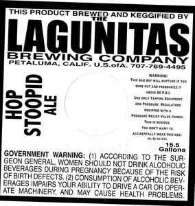 The Lagunitas Brewing Company Hop Stoopid