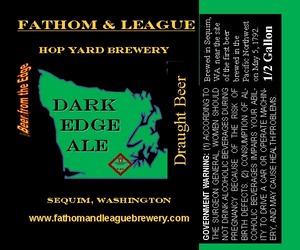 Fathom & League Hop Yard Brewery Dark Edge