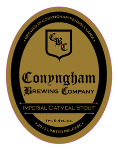 Conyngham Brewing Company Imperial Oatmeal