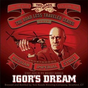 Two Roads Brewing Company Igor's Dream December 2013