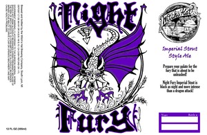 Witch's Hat Brewing Company Night Fury December 2013