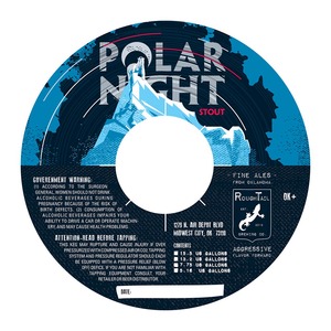 Roughtail Brewing Company Polar Night Stout