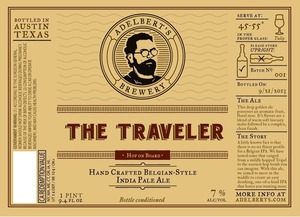 Adelbert's Brewery The Traveler