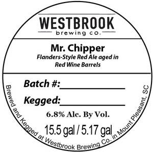 Westbrook Brewing Company Mr. Chipper December 2013