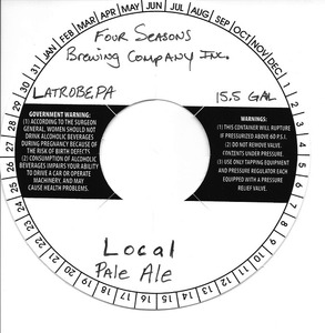 Four Seasons Brewing Company, Inc. Local Pale Ale