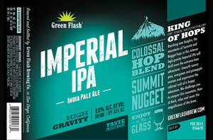 Green Flash Brewing Company Imperial IPA December 2013