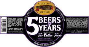 5 Beers For 5 Years December 2013