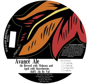 Allagash Brewing Company Avance December 2013