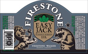 Firestone Easy Jack Summer Session IPA December 2013