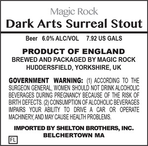 Magic Rock Dark Arts Surreal Stout