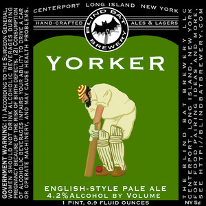 The Blind Bat Brewery LLC Yorker