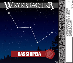 Weyerbacher Cassiopeia December 2013