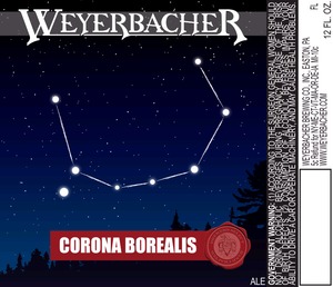 Weyerbacher Corona Borealis December 2013