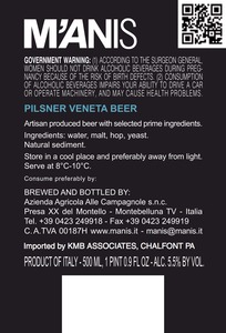 Manis Pilsner December 2013