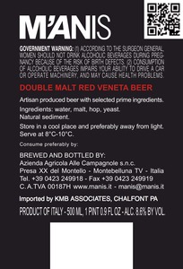 Manis Double Malt Red December 2013