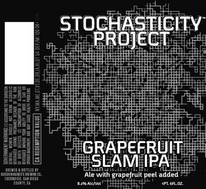 Stochasticity Project Grapefruit Slam IPA December 2013