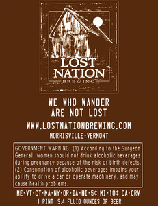 Lost Nation Brewing 