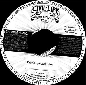 The Civil Life Brewing Co. December 2013