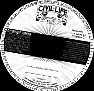 The Civil Life Brewing Company December 2013