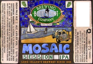 Blue Point Brewing Company Mosaic December 2013