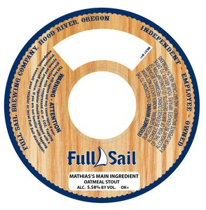 Full Sail Mathias's Main Ingredient