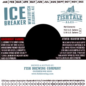 Fish Tale Ales Ice Breaker Winterfish Seasonal Ale December 2013