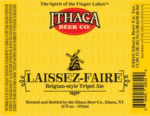 Ithaca Beer Company Laissez Faire December 2013