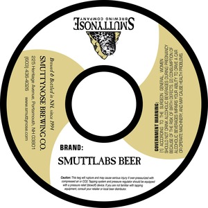 Smuttynose Brewing Co. Smuttlabs Beer