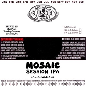 Blue Point Brewing Company Mosaic December 2013
