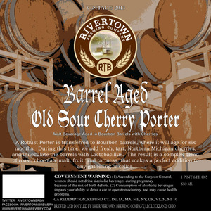 The Rivertown Brewing Company, LLC Old Sour Cherry December 2013