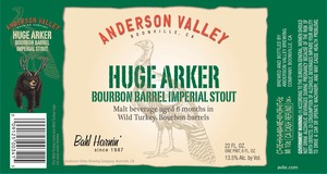 Anderson Valley Brewing Company Huge Arker