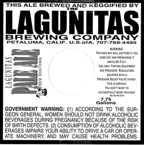 The Lagunitas Brewing Company New Dogtown Pale December 2013
