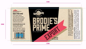 Hawkshead Brewery Brodie's Prime December 2013