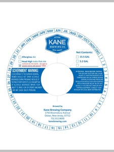 Kane Brewing Company Verger De Pechers December 2013