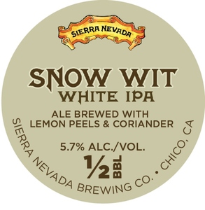 Sierra Nevada Snow Wit White IPA