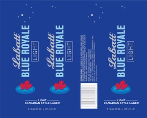 Labatt Blue Royale Light December 2013