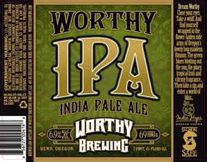 Worthy IPA December 2013