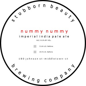 Stubborn Beauty Brewing Company Nummy Nummy