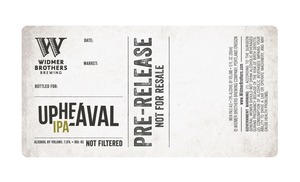 Widmer Brothers Brewing Company Upheaval December 2013