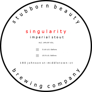 Stubborn Beauty Brewing Company Singularity
