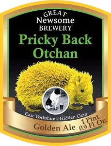 Great Newsome Brewery Pricky Back Otchan December 2013