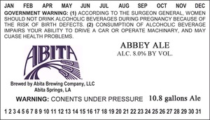 Abita Abbey Ale December 2013