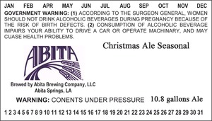 Abita Christmas Ale Seasonal December 2013