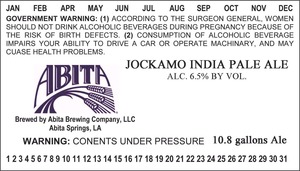 Abita Jockamo India Pale Ale December 2013