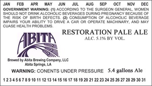 Abita Restoration Pale Ale