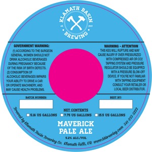 Klamath Basin Brewing Co. Maverick Pale