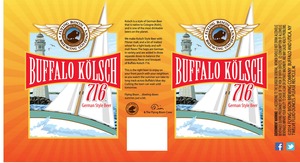 Flying Bison Brewing Company Buffalo Kolsch January 2014