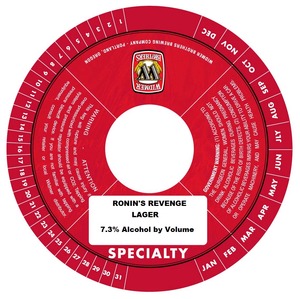Widmer Brothers Brewing Company Ronin's Revenge December 2013