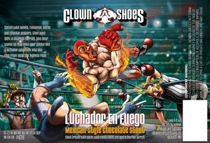 Clown Shoes Luchador En Fuego